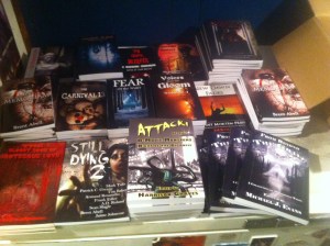 All the books are in for Pop Con!